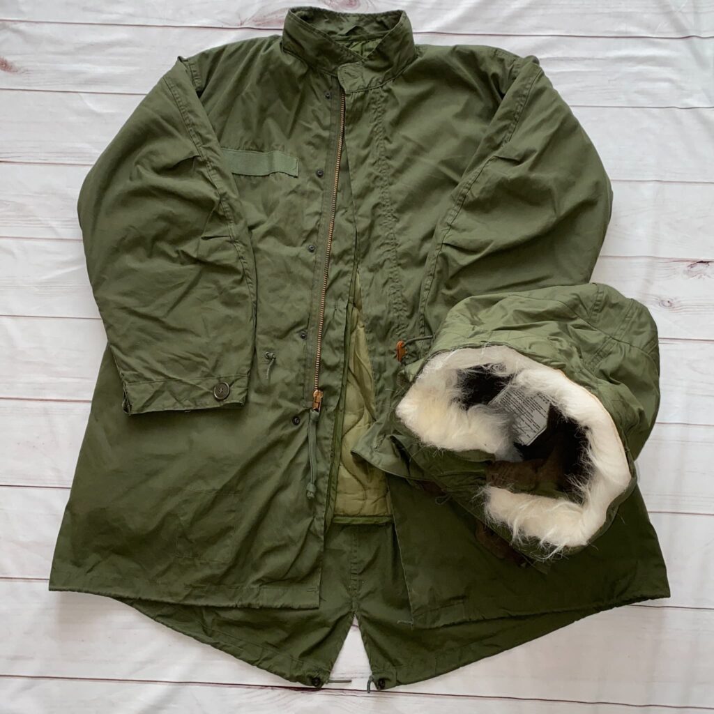 米軍実物 M65 フィッシュテールパーカー 74s 