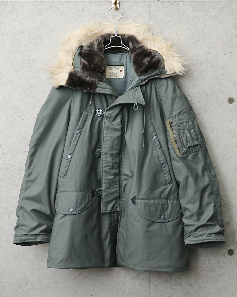 実物 米軍 N-3B フライトジャケット