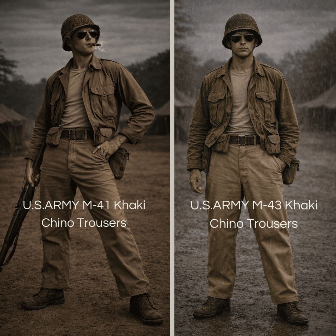 41カーキ 43カーキ 違い