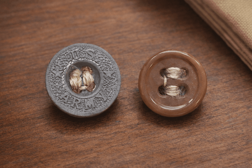 41カーキ 45カーキ 違い ボタン メタル 尿素