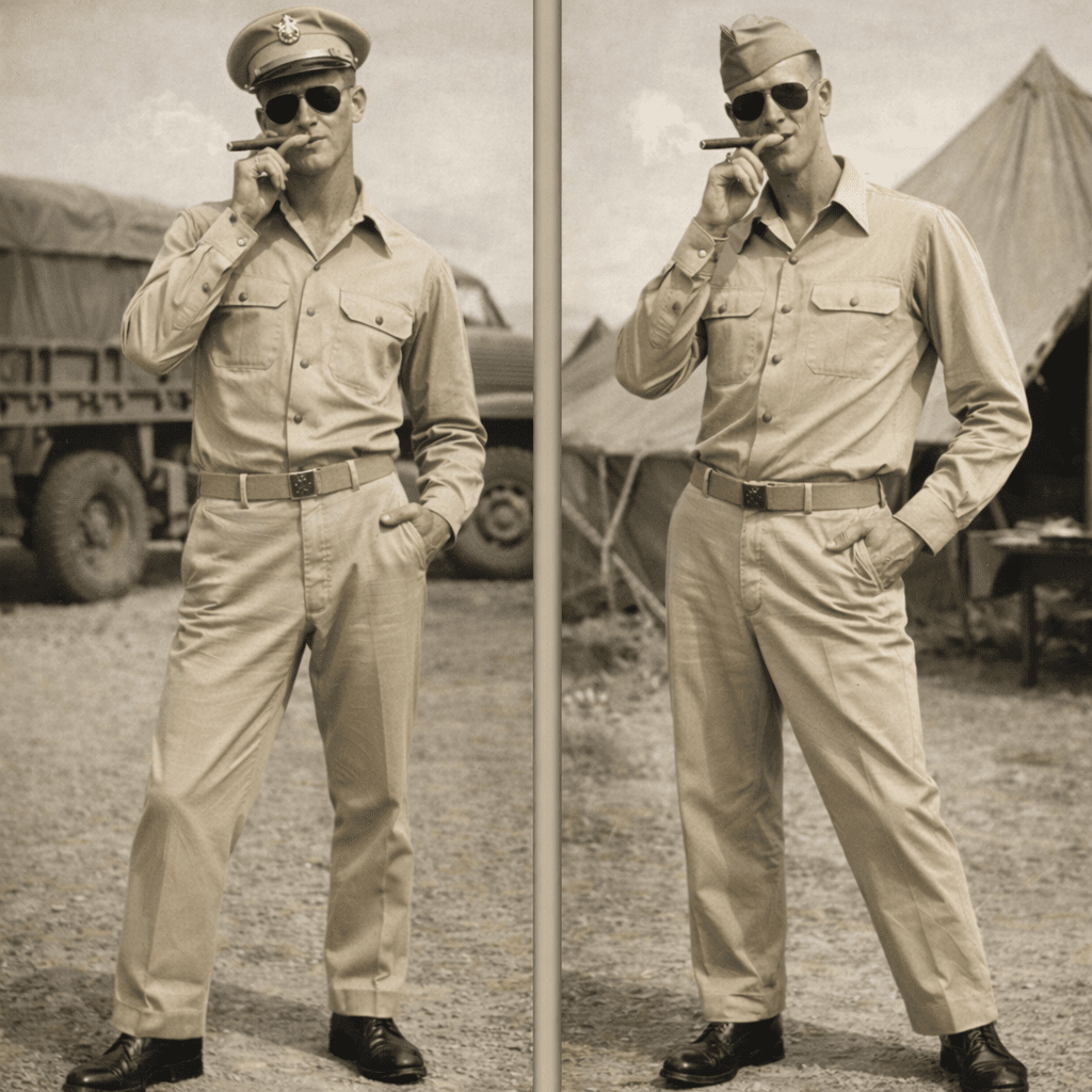 43カーキ 45カーキ 違い