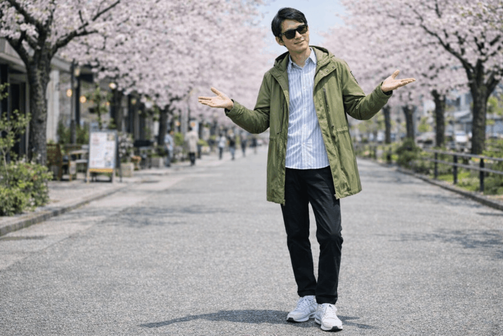 M51 モッズコート コーデ 春