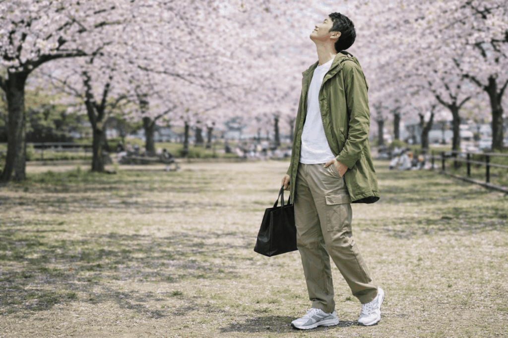 M51 モッズコート コーデ 春