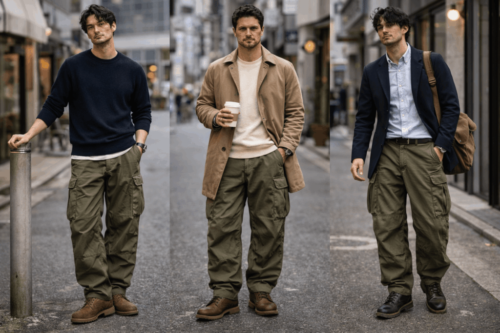 m51 パンツ きれいめカジュアル系コーデ