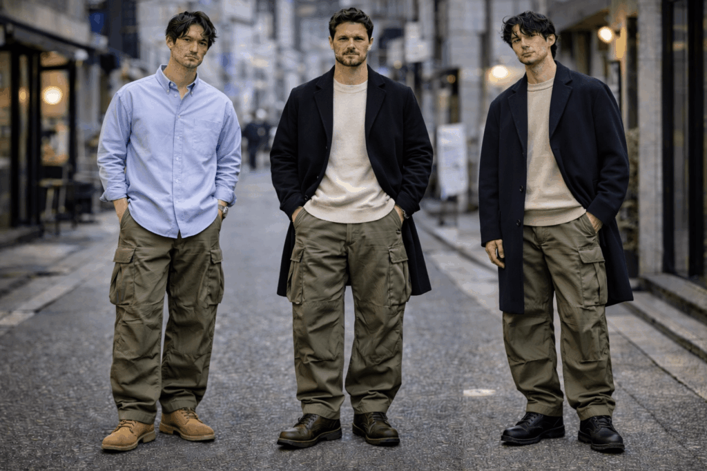 m51 パンツ きれいめカジュアル系コーデ