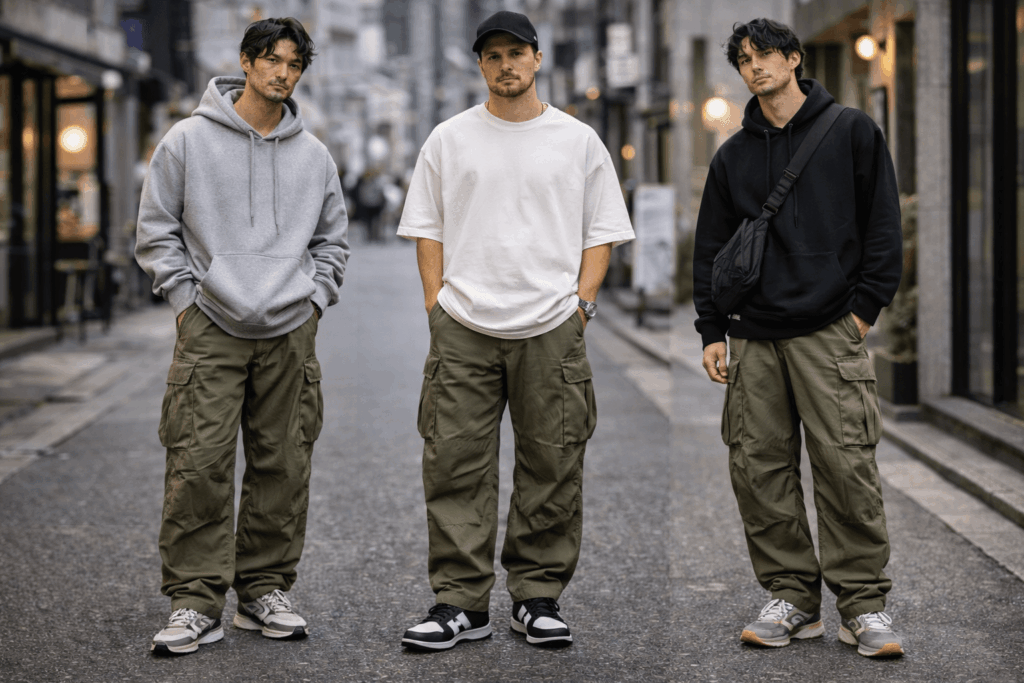 m51 パンツ ストリート系コーデ