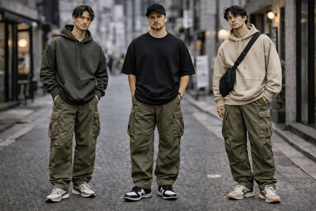 m51 パンツ ストリート系コーデ